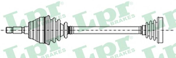 Приводной вал LPR DS13057