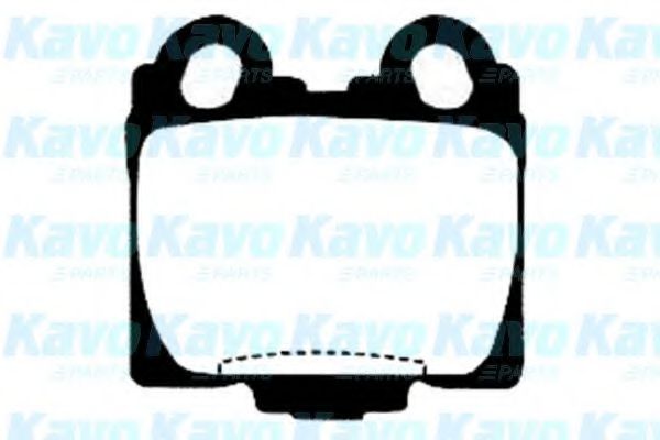 Комплект тормозных колодок, дисковый тормоз KAVO PARTS BP-9060