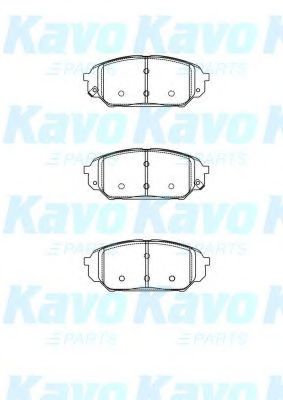 Комплект тормозных колодок, дисковый тормоз KAVO PARTS BP-3038