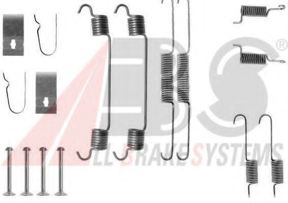 Комплектующие, тормозная колодка A.B.S. 0675Q