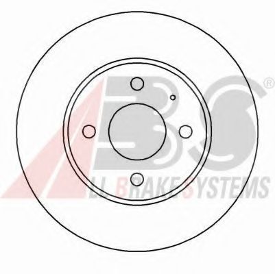 Тормозной диск A.B.S. 15040