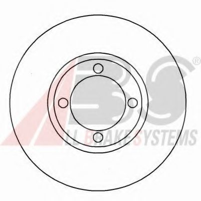Тормозной диск A.B.S. 15924