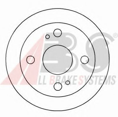 Тормозной диск A.B.S. 16013