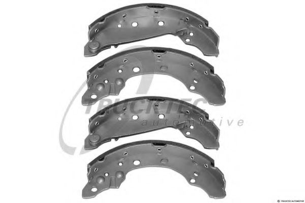 Комплект тормозных колодок, стояночная тормозная система TRUCKTEC AUTOMOTIVE 07.35.016