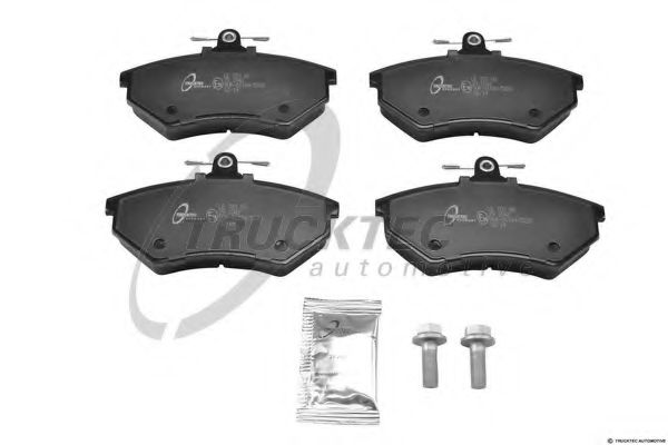 Комплект тормозных колодок, дисковый тормоз TRUCKTEC AUTOMOTIVE 07.35.019