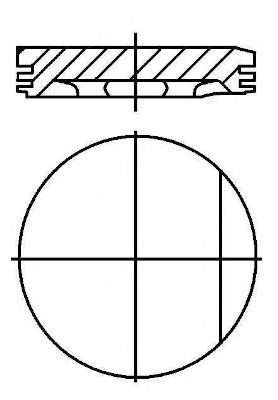 Поршень NÜRAL 87-502900-00