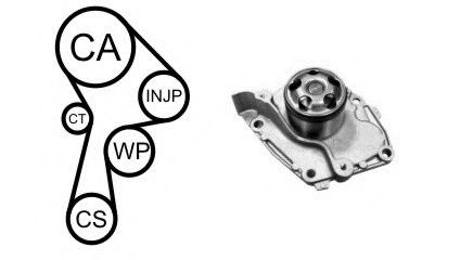 Водяной насос + комплект зубчатого ремня AIRTEX WPK-190701