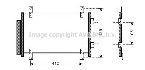 Конденсатор, кондиционер AVA QUALITY COOLING FT5351D