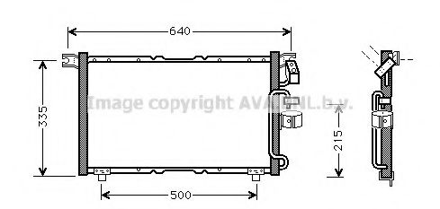 Конденсатор, кондиционер AVA QUALITY COOLING IS5023