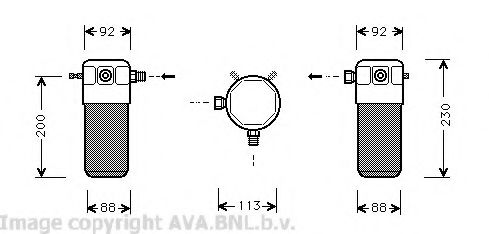 Осушитель, кондиционер AVA QUALITY COOLING VOD099