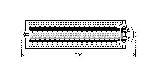 Масляный радиатор, автоматическая коробка передач AVA QUALITY COOLING VW3218