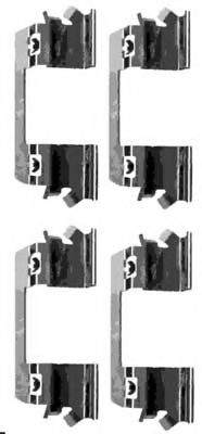 Комплектующие, колодки дискового тормоза MGA A189