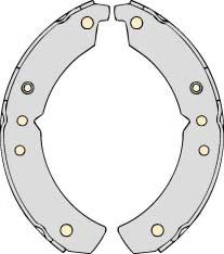 Комплект тормозных колодок MGA M568