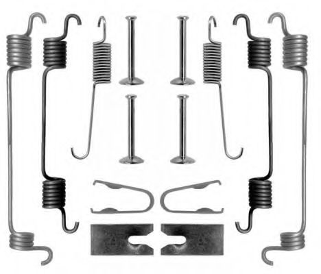 Пружина, тормозная колодка MGA R212