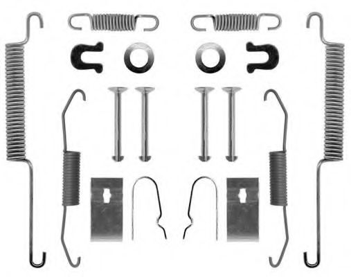 Пружина, тормозная колодка MGA R213