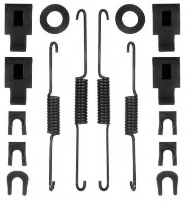 Пружина, тормозная колодка MGA R24