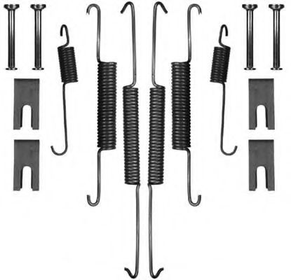 Комплект тормозов, барабанный тормозной механизм ATE 684820