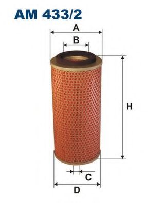 Воздушный фильтр FILTRON AM433/2