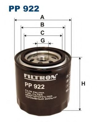 Топливный фильтр FILTRON PP922