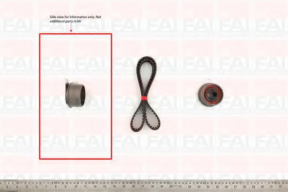 Комплект ремня ГРМ FAI AutoParts TBK425