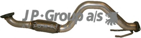 Труба выхлопного газа JP GROUP 1120207400