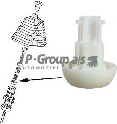 Втулка, шток вилки переключения JP GROUP 1131501500