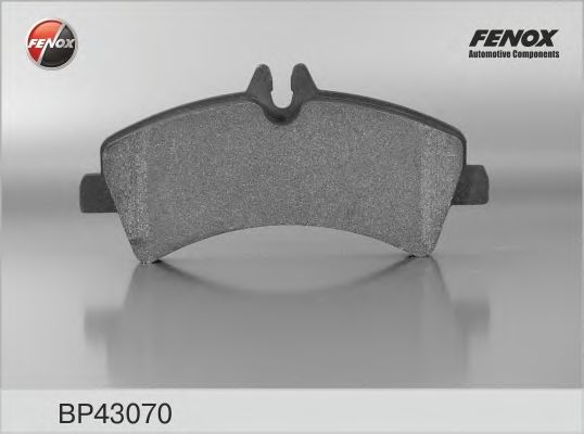 Комплект тормозных колодок, дисковый тормоз FENOX BP43070
