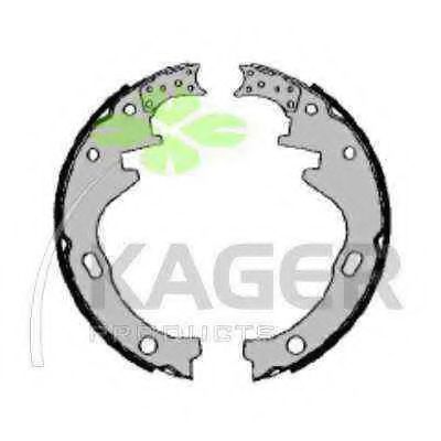 Комплект тормозных колодок KAGER 34-0444