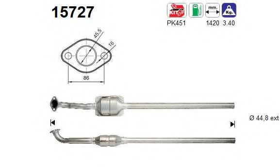 Катализатор AS 15727