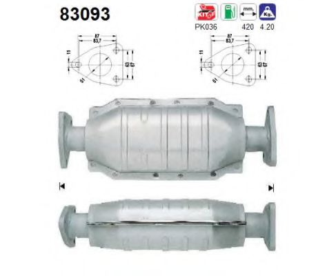 Катализатор AS 83093