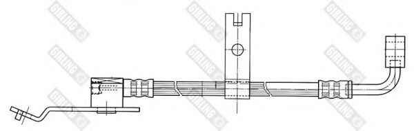 Тормозной шланг GIRLING 9004402