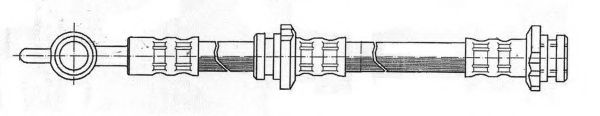 Тормозной шланг KAWE 511467