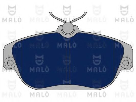 Комплект тормозных колодок, дисковый тормоз MALÒ 1050799