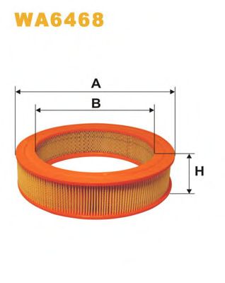 Воздушный фильтр WIX FILTERS WA6468