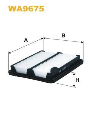Воздушный фильтр WIX FILTERS WA9675