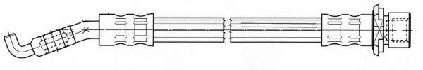 Тормозной шланг CEF 512342