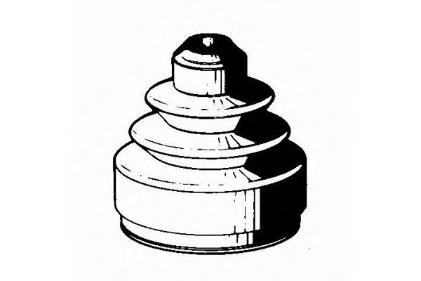 Комплект пылника, приводной вал DA SILVA G2544