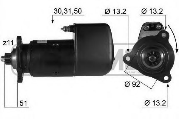 Стартер MESSMER 220022