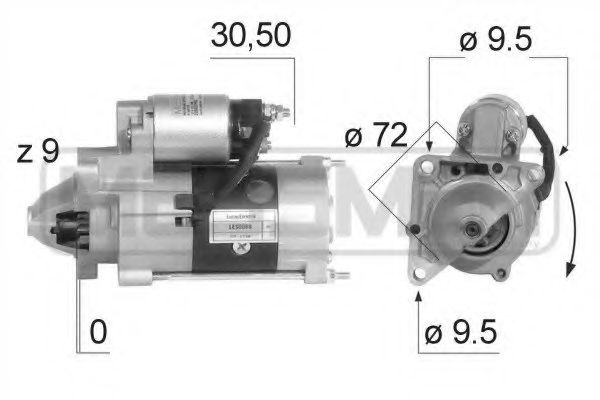 Стартер MESSMER 220031