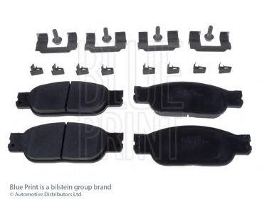 Комплект тормозных колодок, дисковый тормоз BLUE PRINT ADJ134237