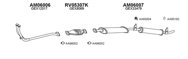 Система выпуска ОГ VENEPORTE 060008