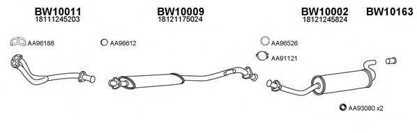 Система выпуска ОГ VENEPORTE 100051