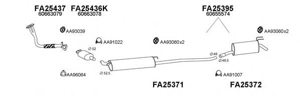 Система выпуска ОГ VENEPORTE 250095