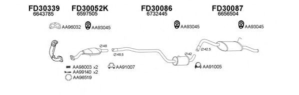 Система выпуска ОГ VENEPORTE 300045
