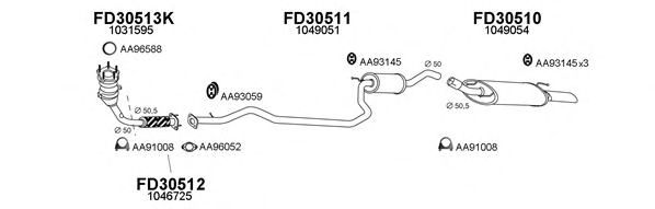 Система выпуска ОГ VENEPORTE 300124