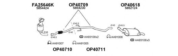 Система выпуска ОГ VENEPORTE 400324