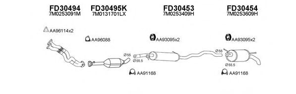 Система выпуска ОГ VENEPORTE 800205