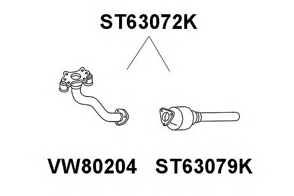 Катализатор VENEPORTE ST63072K