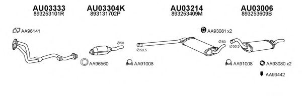 Система выпуска ОГ VENEPORTE 030207