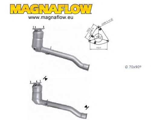 Катализатор MAGNAFLOW 60921